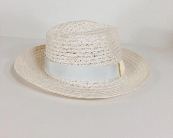 summer linen hat 4枚目の画像