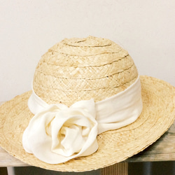 [kis]Cream rose hat 2枚目の画像