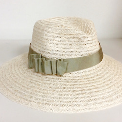 olive ribbon hat (中折れ) 4枚目の画像
