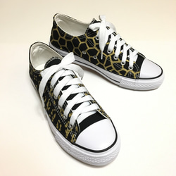 385 giraffe AND leopard sneakers スニーカー 3枚目の画像