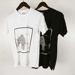 Tシャツ バク アニマル 動物 「ホワイト」「ブラック」2枚セット 【送料無料】 1枚目の画像
