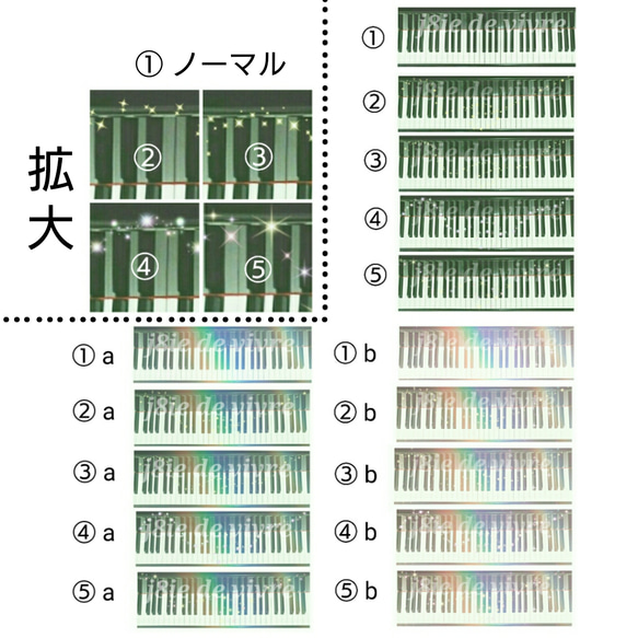 お試し価格∮名入れ 可能∮【受注制作】 ピアノ鍵盤ボールペン  ～My piano♪私のピアノ 3枚目の画像