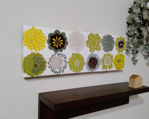 ドライフラワー 壁掛け用葉デザイン はっぱ丸 人気キャラクター ドライ