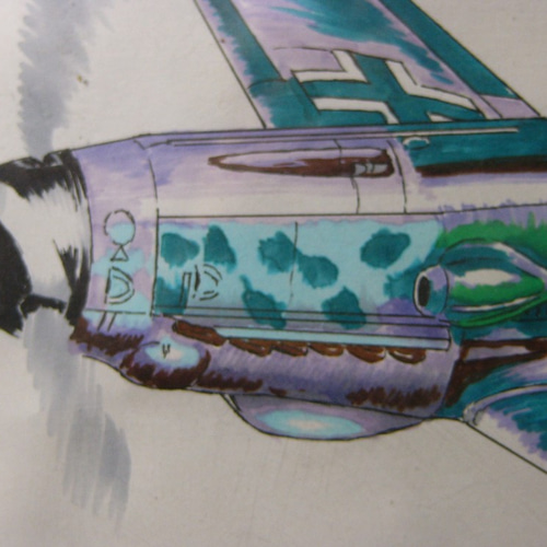 MI工房 オリジナル 額縁 イラストレーション メッサー