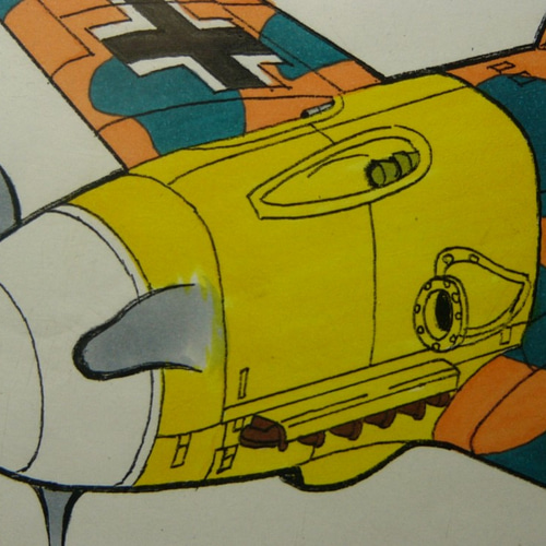 MI工房 オリジナル 額縁 イラストレーション メッサー