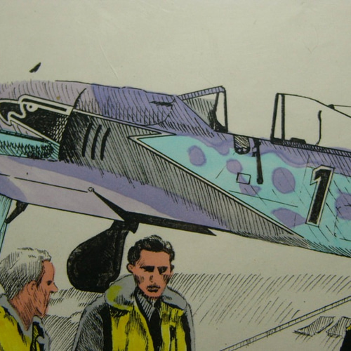 MI工房 オリジナル 額縁 イラストレーション フォッケウルフ アート