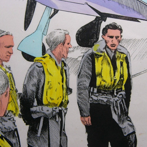 MI工房、完成品、フォッケウルフ、イラストレーション。 MI工房 オリジナル 額縁 イラストレーション フォッケウルフ アート