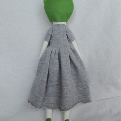 グリーン帽doll・トリコロール刺繍＆マキシスカート 7枚目の画像