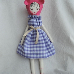ピンク帽doll・ホルターネックワンピース 6枚目の画像