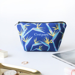 C'est parti -tropical paradise  cosmetic bag / storage bag 1枚目の画像