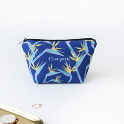 C'est parti -tropical paradise  cosmetic bag / storage bag 3枚目の画像