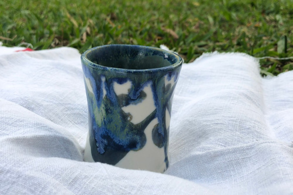 Tiner的411號 <自由藍蘑菇系列茶杯> 第2張的照片