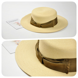 【日本製／紙在乎你】Natural Club 羅緞紙編紳士帽  抗紫外線 耐水洗 紙線編織 第5張的照片