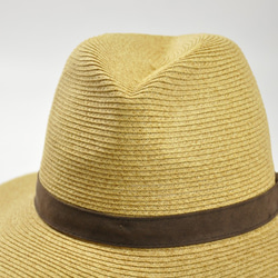 【日本製／紙在乎你】Natural Club 絨布紙編紳士帽  抗紫外線 耐水洗 紙線編織 第5張的照片