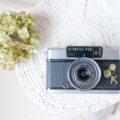 1点物フィルムカメラ】OLYMPUS PEN EE 3 リメイク ブルー 美品 Amazon