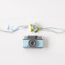 小型フィルムカメラ-Sherbet series-Light blue&gray 1枚目の画像