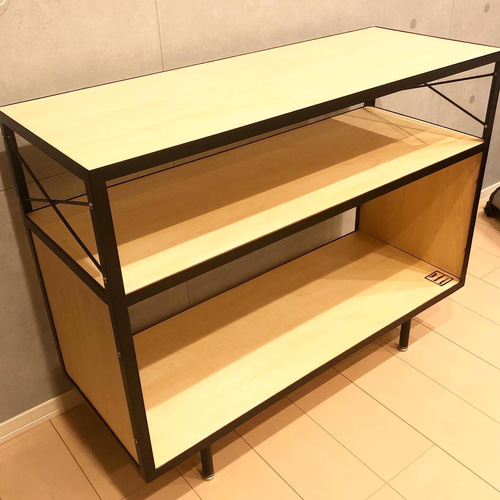 送料無料 オーダー可能 アイアン シェルフ 棚 北欧 ミッドセンチュリー