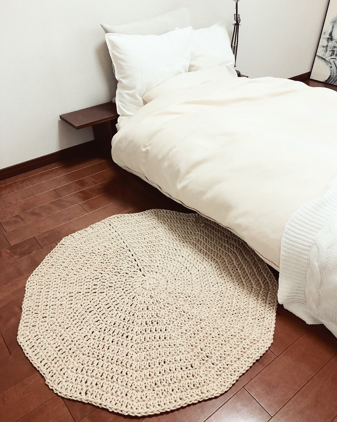 円形ラグ(受注製作)