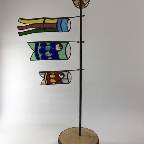 鯉のぼり　ステンドグラス 鯉のぼり ステンドグラス ステンドグラス！！鯉のぼり♪ その他アート