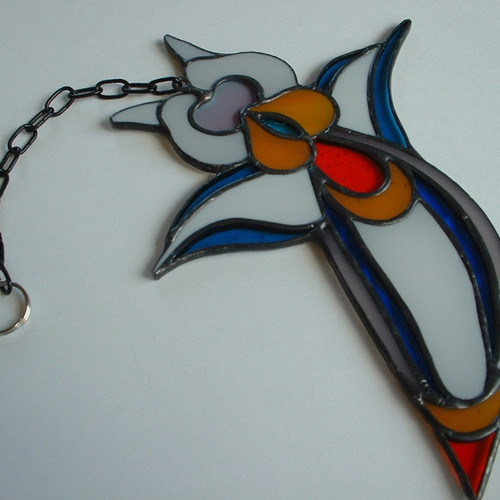 ステンドグラス！！クリオネのサンキャッチャー サンキャッチャー