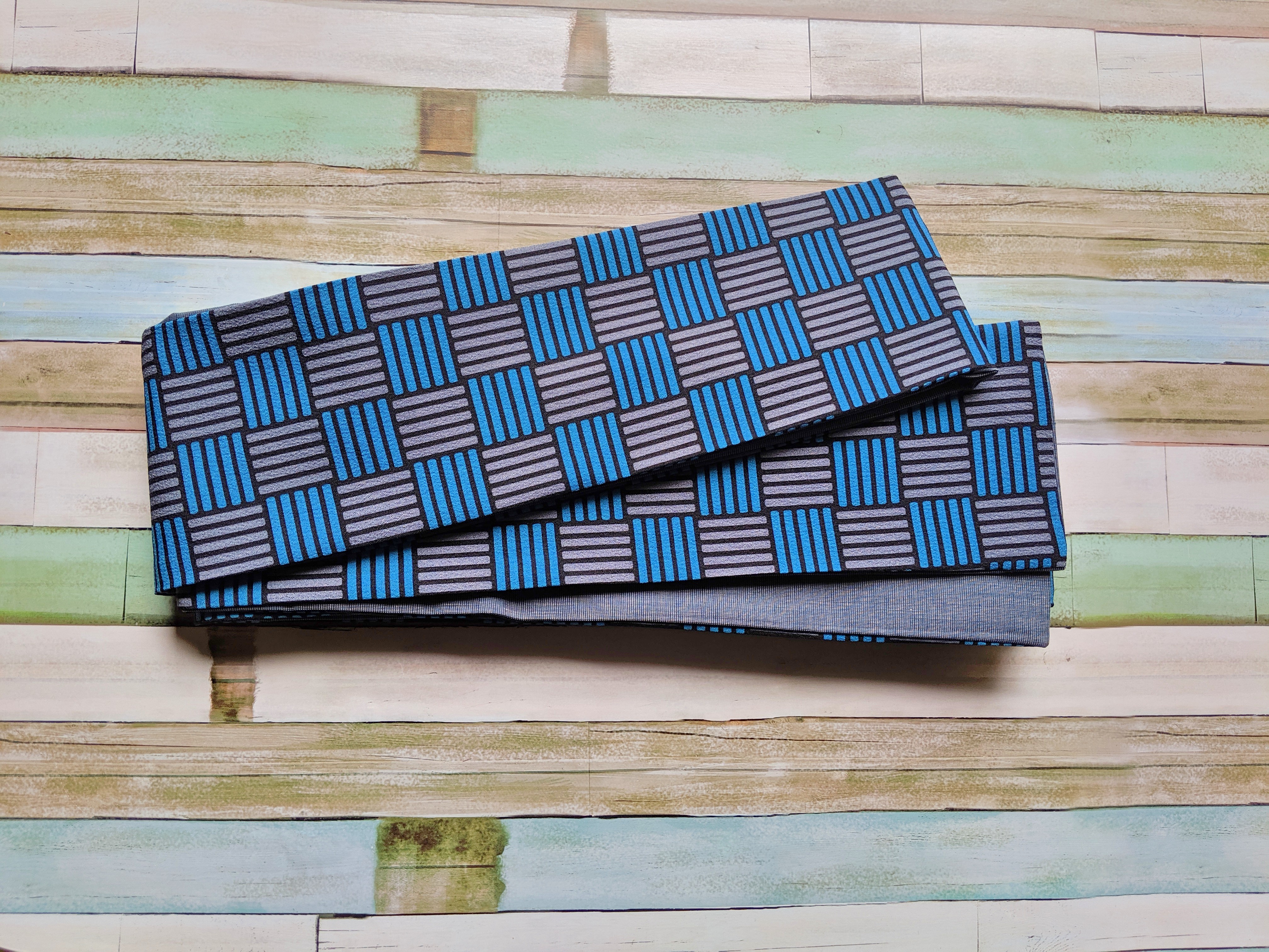 五崩しblueの角帯