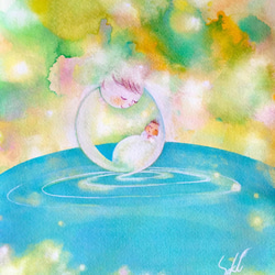 未来アート「横たわる裸婦」（クレイ絵画） 絵画 山川工房