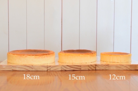 【グルテンフリー】NY CHEESE CAKE  15cm（ニューヨークチーズケーキ） 5枚目の画像