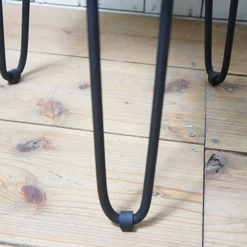 サイドテーブル 切り株 天板 木製 アイアン脚 切株 木目 おしゃれ 天然