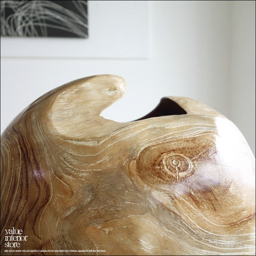 総無垢 プランツポットNW01 鉢カバー 木鉢 プランツカバー 丸鉢 小物