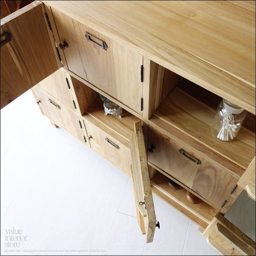 チーク無垢材 ロッカーNA 下駄箱 シュ－ズボックス 収納家具 靴箱