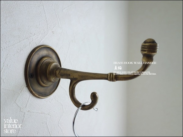 1176 ②アンティーク　ウォールフック　壁掛け　帽子掛け　金具　古家具　レトロ 1176 ②アンティーク ウォールフック 壁掛け 帽子掛け 金具 古家具 レトロ