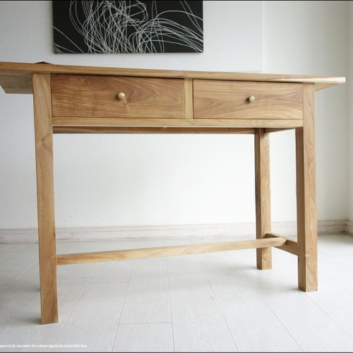 木製長机什器作業台ナチュラル