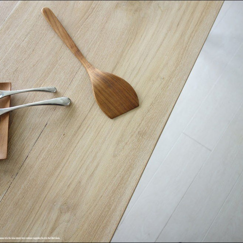 チーク ダイニングテーブル 180cm ナチュラルホワイト 無垢材