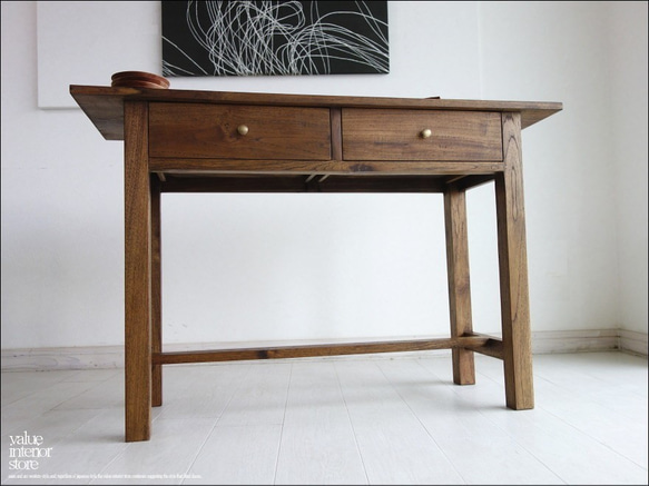 木製長机什器作業台ナチュラル