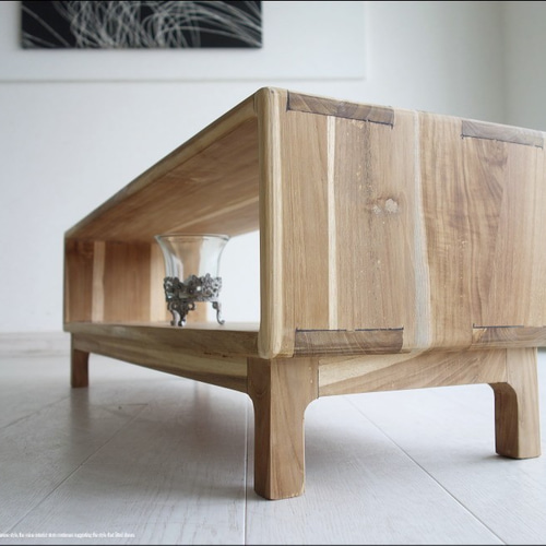 ギギリビング テレビ台 チーク無垢材 ギギliving テレビ台 チーク無垢材 コンパクト チークローボード