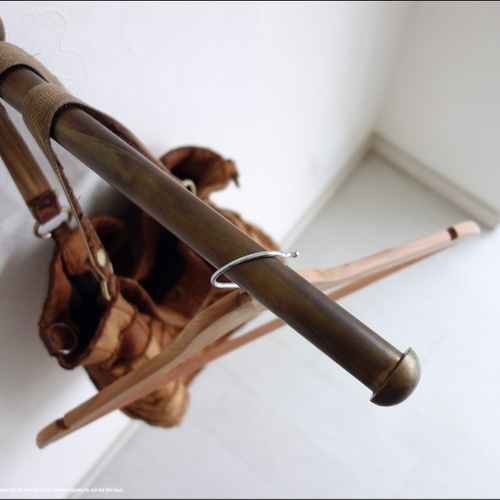 真鍮ウォールハンガー35 洋服掛け 壁掛ハンガー 店舗什器 コート