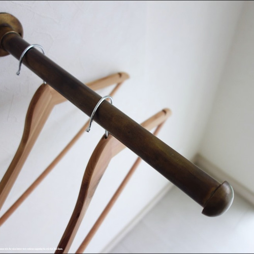 真鍮ウォールハンガー35 洋服掛け 壁掛ハンガー 店舗什器 コート