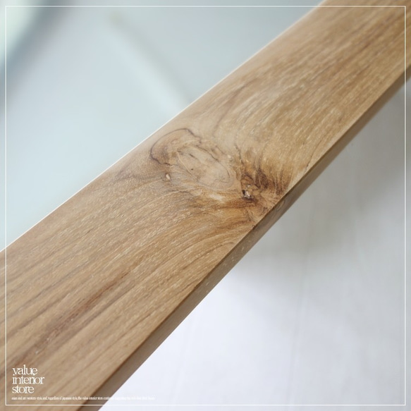 チーク総無垢 ミラーN/1 姿見 鏡 全身鏡 新品 壁掛け 大型 ナチュラル 木目 シンプル 手作り ハンドメイド 銘木 また