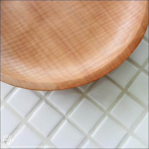 サークルトレイM 小物入れ 木皿 平皿 ウッドディッシュ コイントレイ 和風 ナチュラル 天然木 ウッドトレイ 木製 2枚目の画像