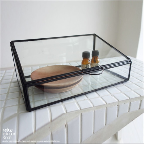 真鍮コレクションケースTRA ガラスケース ショーケース 手作り 展示