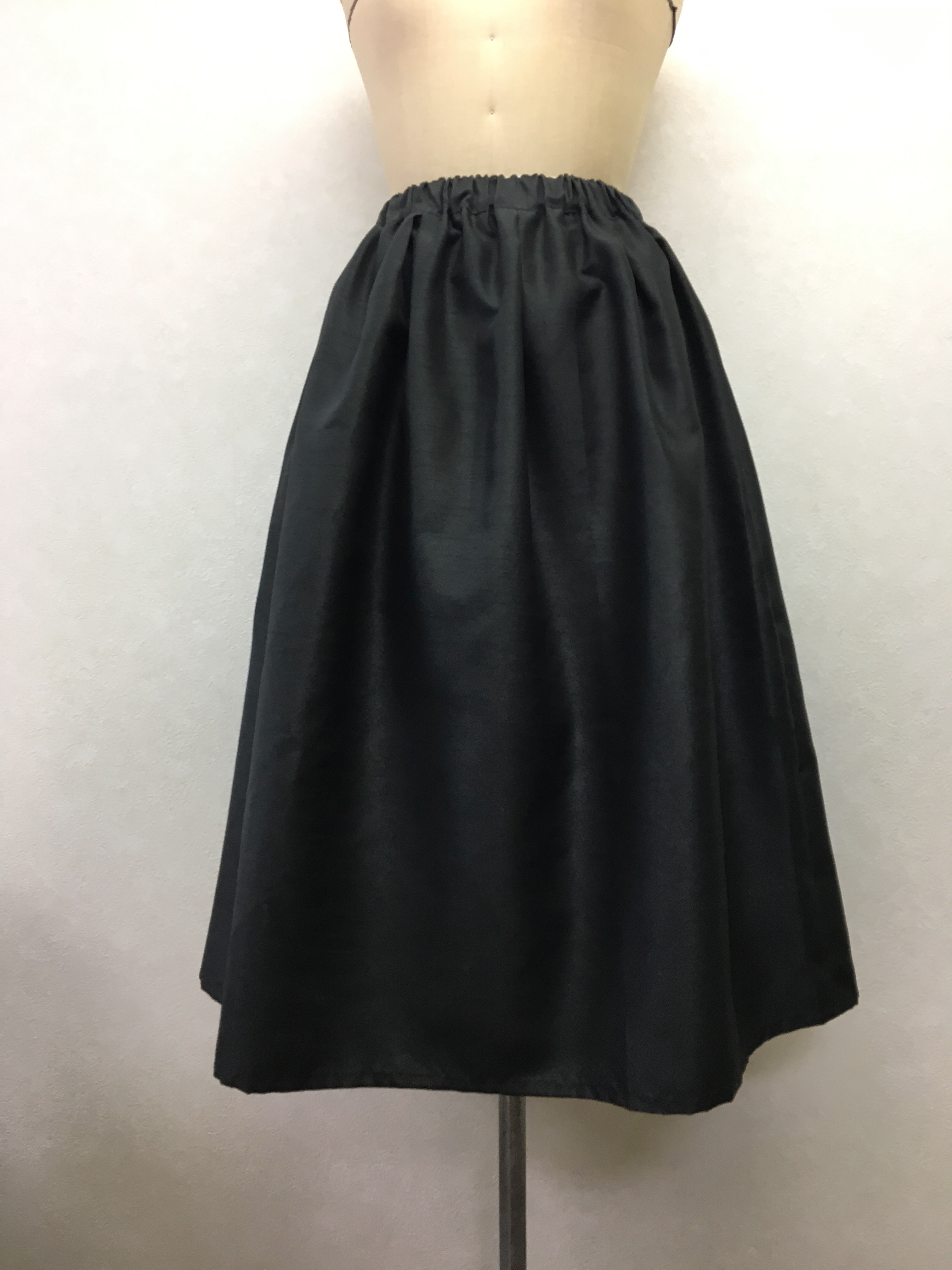 シンプルふんわりタックギャザースカート＊選べる14色