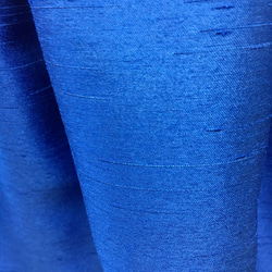 サイズ調整可＊綺麗なロイヤルブルーカラーのふんわりタックギャザースカート 3枚目の画像