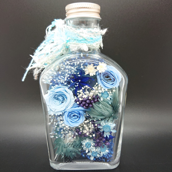 ◆ハーバリウム　350 ラナンキュラスいっぱいのbottle *.:。✿*゜ ◇ハーバリウム350 ラナンキュラスいっぱいのbottle *.:。✿*゜