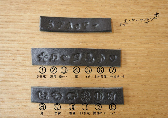 首輪型の迷子札（黒） 10枚目の画像