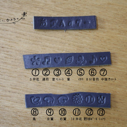 首輪型の迷子札（紺） 10枚目の画像