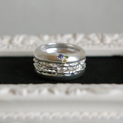 シロツメクサの指輪 ~white color~ 指輪・リング erito jewelry 通販