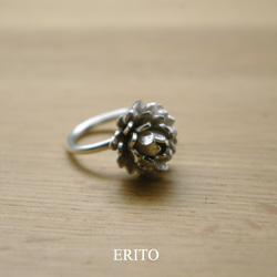 シロツメクサの指輪 ~white color~ 指輪・リング erito jewelry