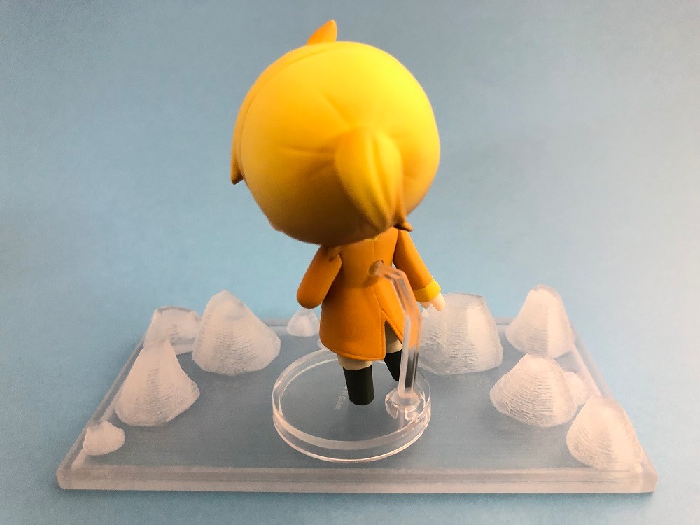 氷山プレート ≪ねんどろいどぷち対応サイズ！フィギュア・ミニチュアアニマルなどのディスプレイや撮影用に≫ 飾り台