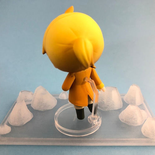 氷山プレート ≪ねんどろいどぷち対応サイズ！フィギュア・ミニチュア 