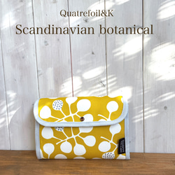 斯堪的納維亞植物舒緩生活2人風箱母子筆記本包大容量 第2張的照片